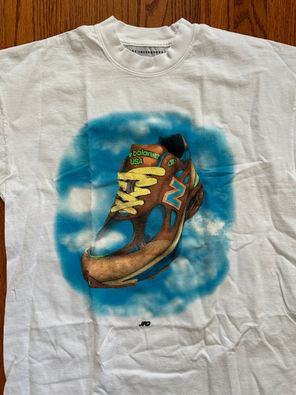 Joe Freshgoods JFG Presents 990V3 T Shirt White