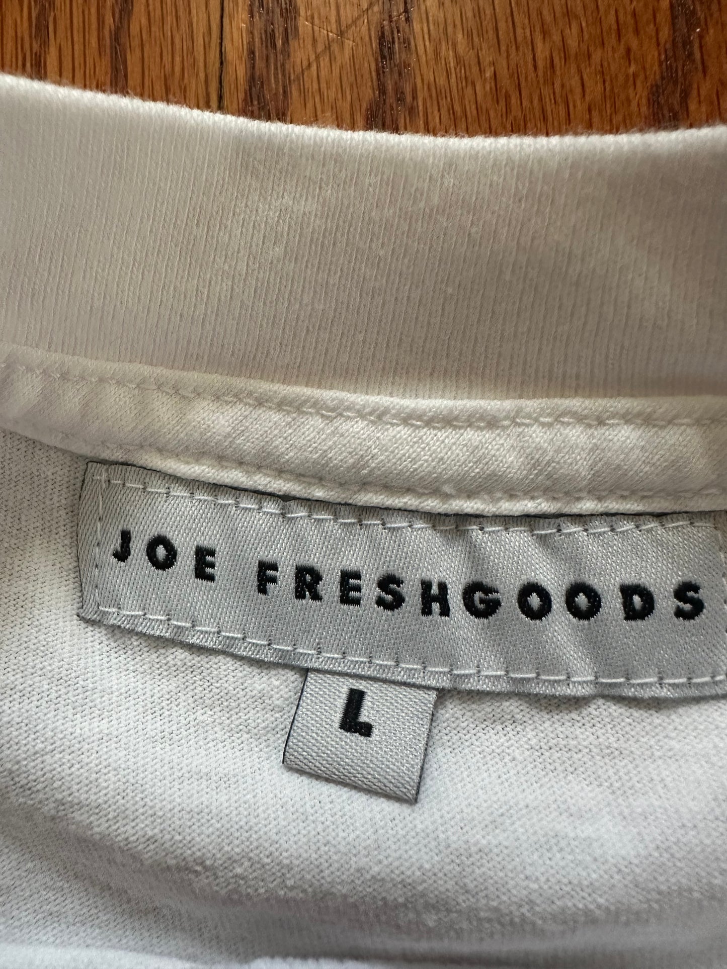 Joe Freshgoods JFG Presents 990V3 T Shirt White