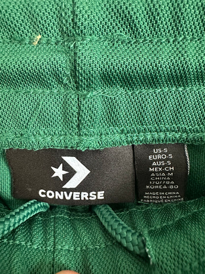 Joe Freshgoods x Converse Track Pants Green Size S Drawstring Zipper Ankle Men’s