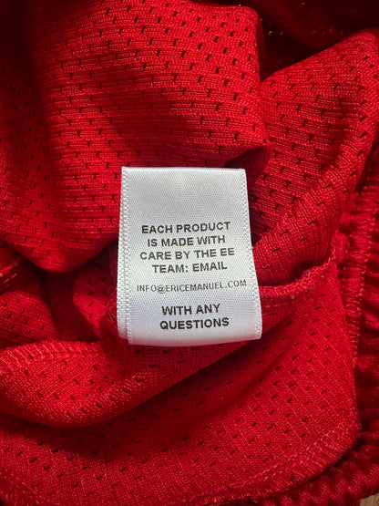 Eric Emanuel EE Red Shorts Youth L (10)