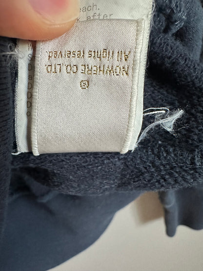 Vintage A Bathing Ape Bape Spell Out Camp Crewneck Sweater Navy Men’s Medium