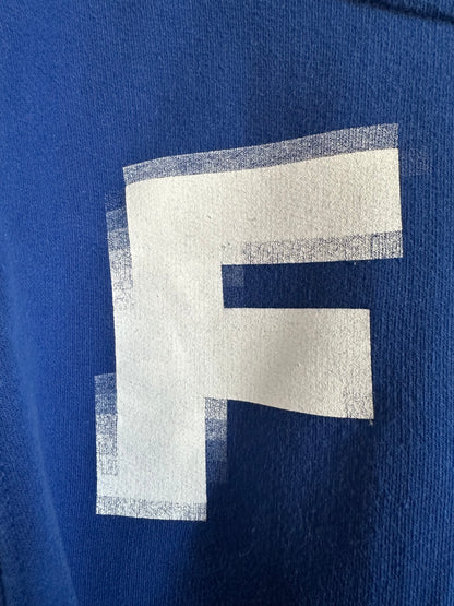FTP PIXEL LOGO CREWNECK ROYAL BLUE SWEATSHIRT 2018SS MENS SMALL STREETWEAR FTP